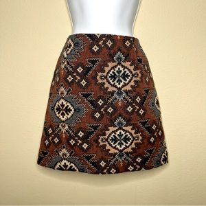 OTTOD’AME Tapestry Mini Skirt - US 2 / IT 38
